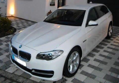 Weiß Gebraucht 2014 BMW 518 Kombi | 9.999 € (Etwas zu teuer) - Bild 1/4