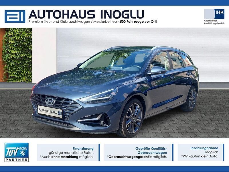 Blau Gebraucht 2023 Hyundai i30 Kombi | 16.338 € (Guter Preis) - Bild 1/4