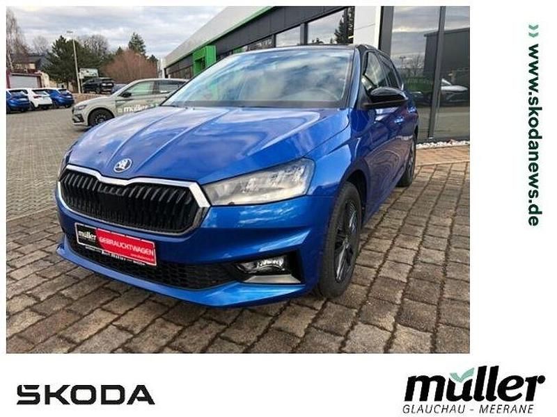 Gebraucht Skoda Fabia Style 95 PS (69 kW) 2022 Blau (raceblaumetallic) Kleinwagen