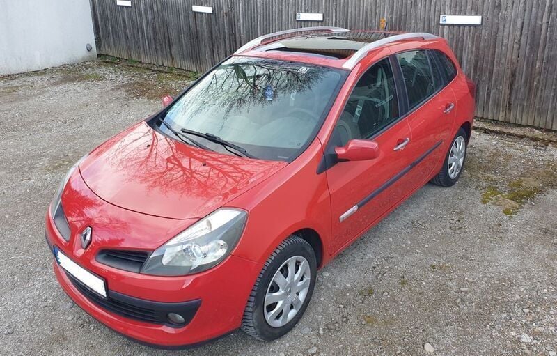 Rot Gebraucht 2009 Renault Clio II Rip Curl Limousine | 2.100 € (Superpreis) - Bild 1/4