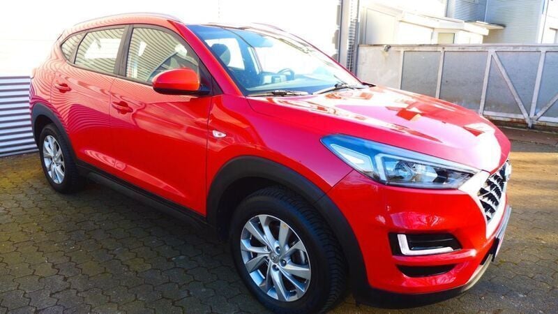 Gebraucht Hyundai Tucson 177 PS (130 kW) 2019 Rot SUV