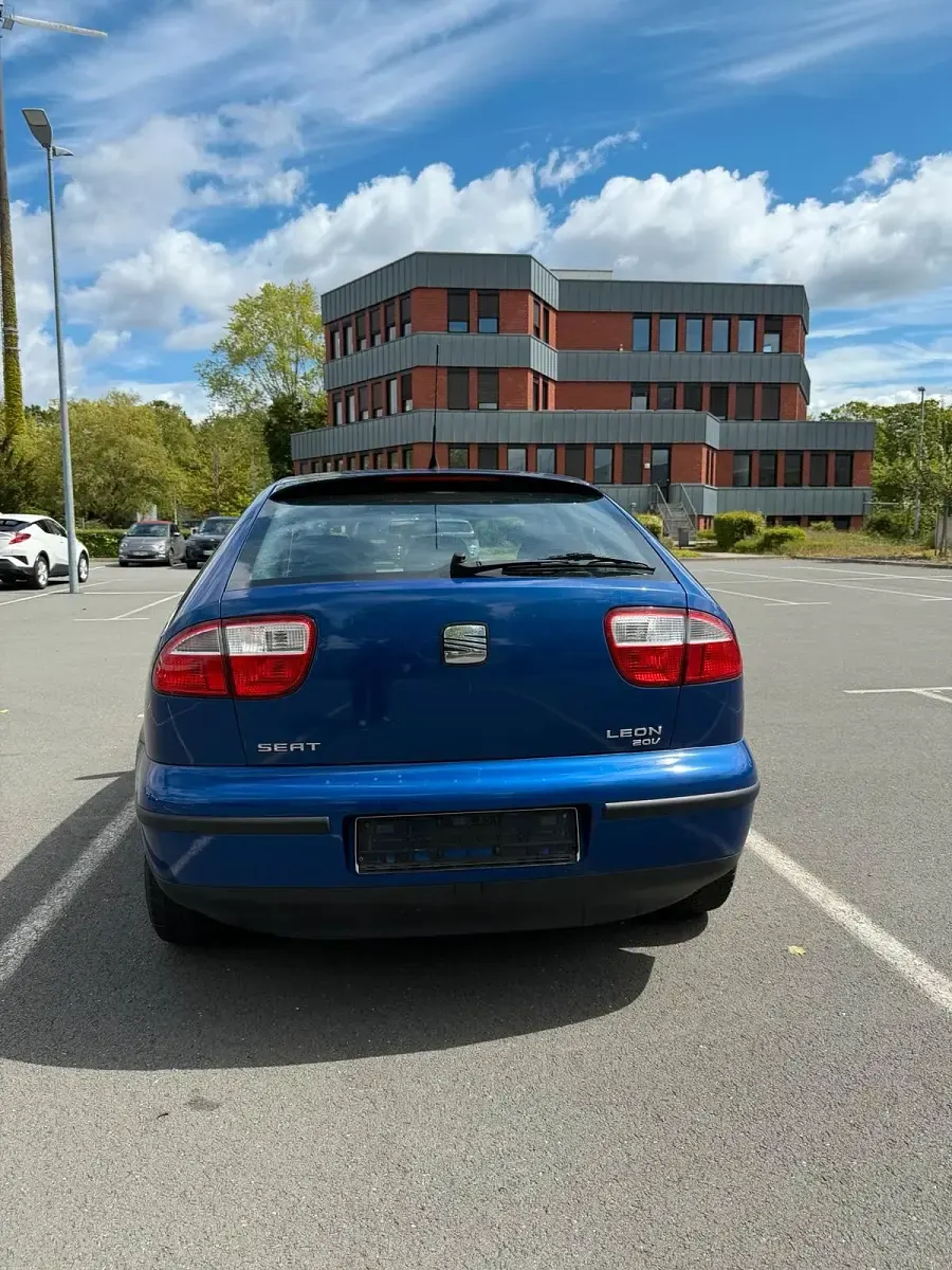 Gebraucht Seat Leon 125 PS (91 kW) 2002 Blau Kleinwagen