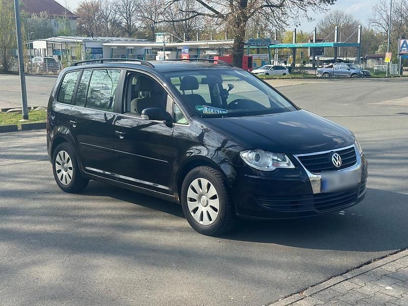 Gebraucht VW Touran 140 PS (102 kW) 2007 Schwarz Van / Kleinbus