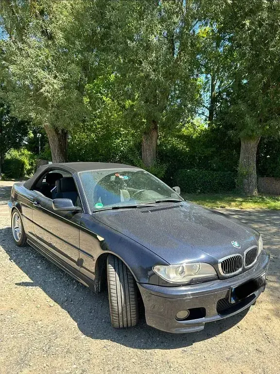 Gebraucht BMW 325 Cabriolet Sport Line 192 PS (141 kW) 2006 Blau Cabrio