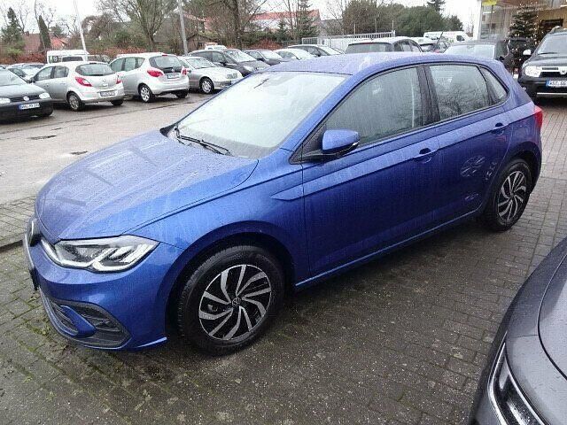 Gebraucht VW Polo Life 95 PS (69 kW) 2023 Reef blue metallic (metallic) Kleinwagen