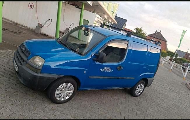 Gebraucht Fiat Doblò 64 PS (47 kW) 2003 Blau Van / Kleinbus