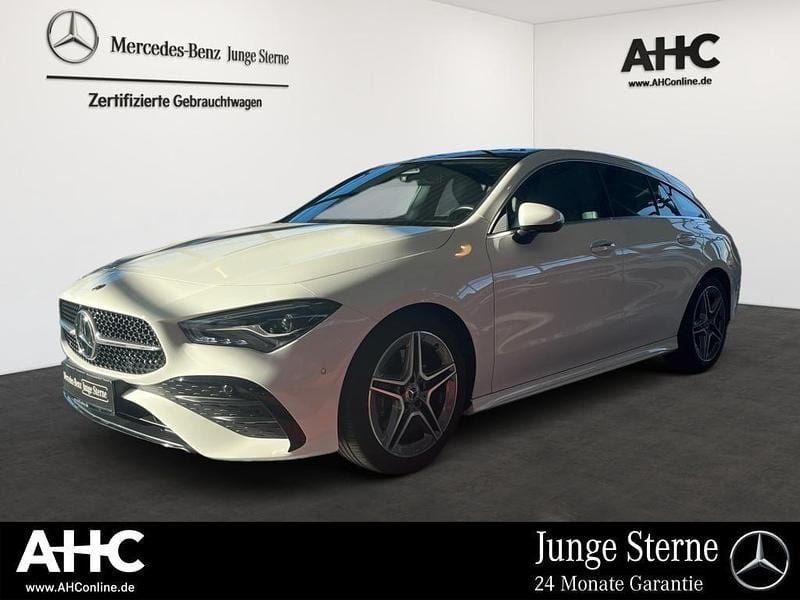 Gebraucht Mercedes CLA200 AMG 163 PS (119 kW) 2024 Unilack polarweiß Limousine
