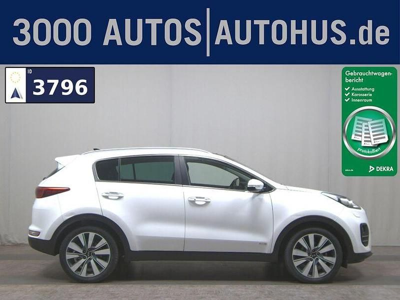 Weiss Gebraucht 2017 Kia Sportage Platinum SUV | 13.480 € (Superpreis) - Bild 1/4