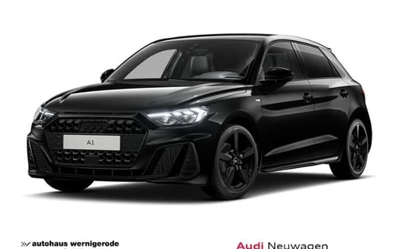 Schwarz Neu 2025 Audi A1 Sportback S-Line Kleinwagen | 33.910 € (Teuer) - Bild 1/4