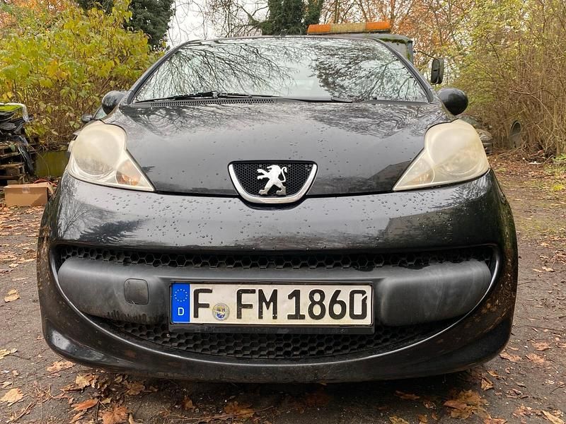 Schwarz Gebraucht 2006 Peugeot 107 Kleinwagen | 890 € (Guter Preis) - Bild 1/4