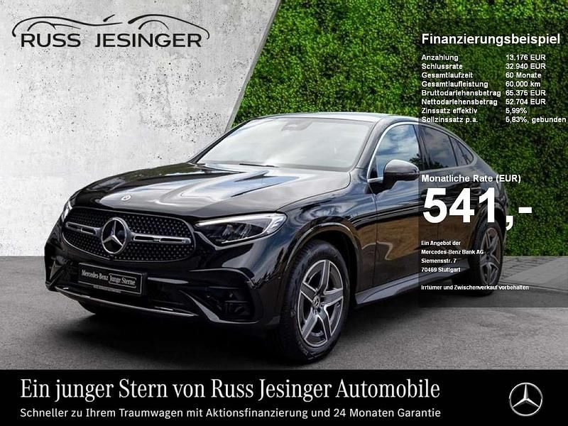 Schwarz Gebraucht 2024 Mercedes GLC300 AMG Coupé | 65.880 € (Fairer Preis) - Bild 1/3
