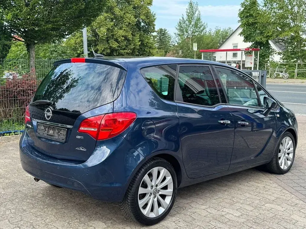 Gebraucht Opel Meriva Innovation 110 PS (80 kW) 2011 Blau Van / Kleinbus