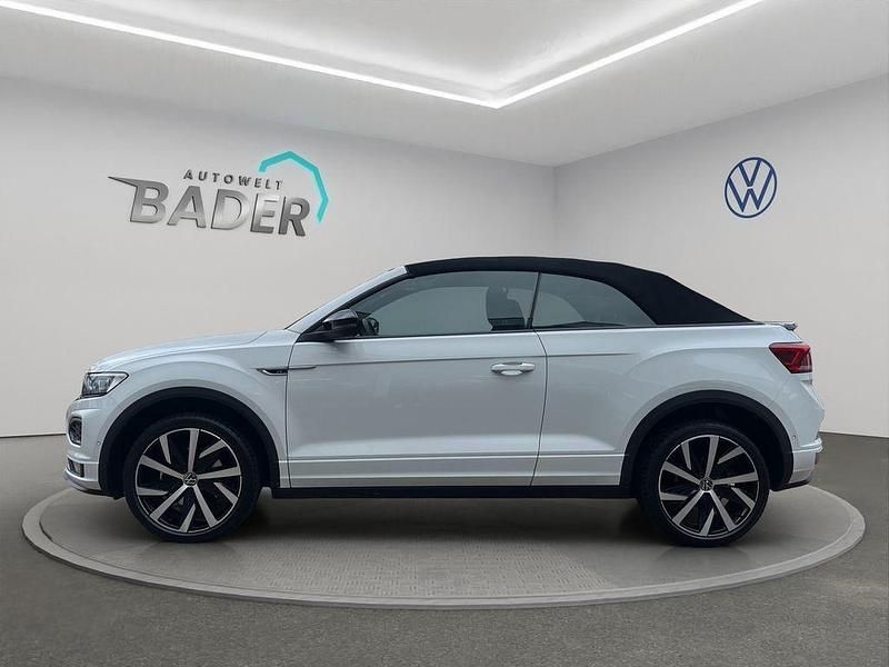 Gebraucht VW T-Roc Cabriolet R-line 150 PS (110 kW) 2021 Pure white Cabrio
