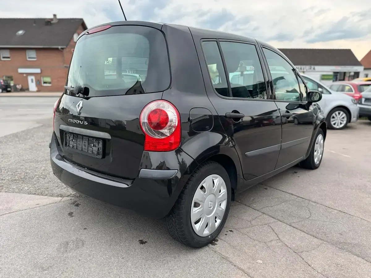 Brugt Renault Modus 85 HK (62 kW) 2007 Sort MPV