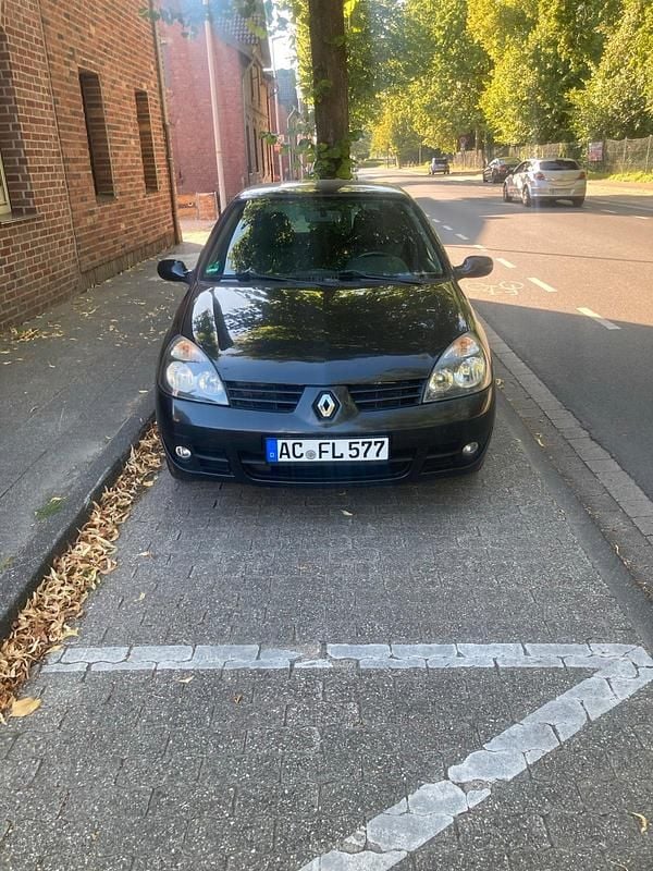 Schwarz Gebraucht 2009 Renault Clio II Campus Kleinwagen | 1.380 € (Fairer Preis) - Bild 1/4