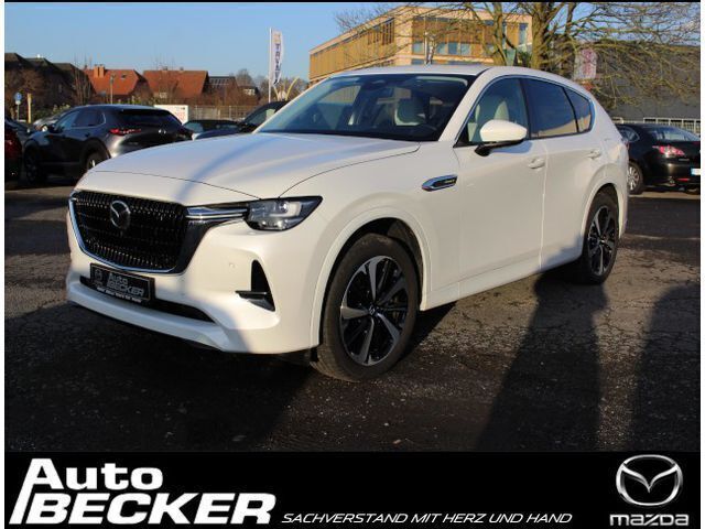 Rhodium white Gebraucht 2023 Mazda CX-60 Takumi-Line SUV | 56.990 € - Bild 1/1