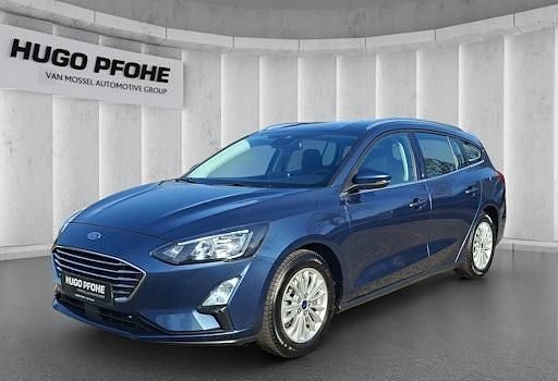Gebraucht Ford Focus Titanium 125 PS (91 kW) 2022 Blau Kombi