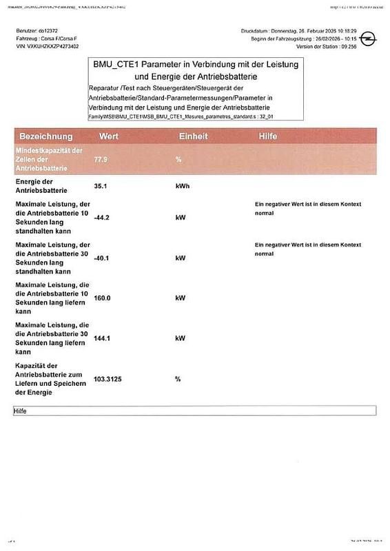 Gebraucht Opel Corsa-e 100 kW (136 PS) 2023 Lackierung peperoncino red/typ Kleinwagen