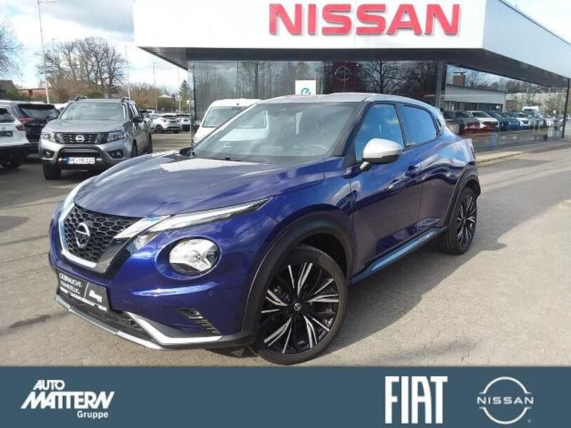 Blau Gebraucht 2022 Nissan Juke SUV | 19.780 € (Fairer Preis) - Bild 1/4
