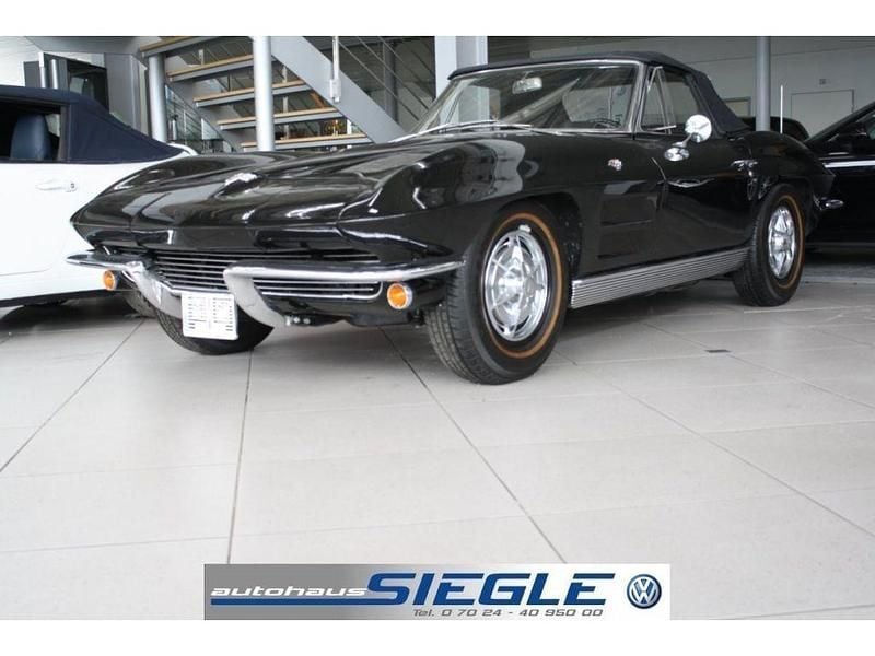 Schwarz Gebraucht 1963 Corvette C2 Cabrio | 78.880 € - Bild 1/4