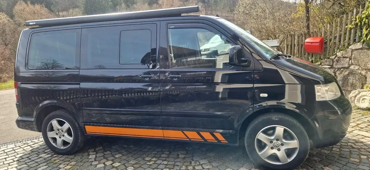 Gebraucht VW T5 130 PS (95 kW) 2004 Schwarz Van