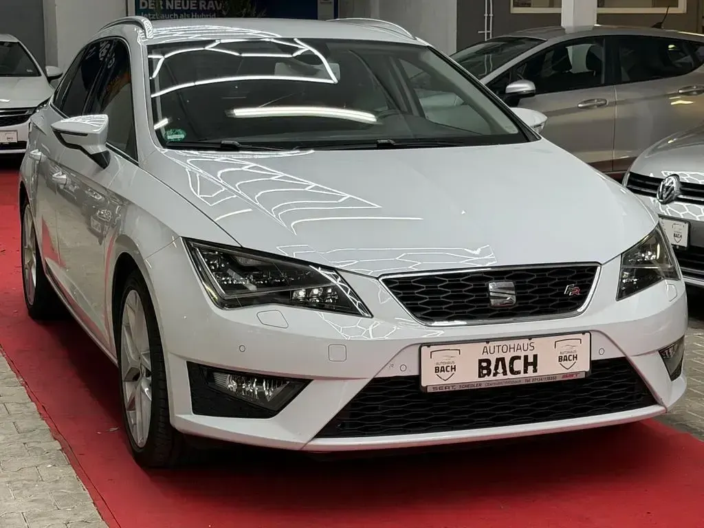 Gebraucht Seat Leon ST FR 179 PS (131 kW) 2014 Weiß Kombi