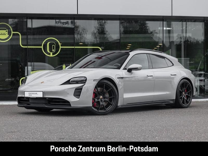 Weiss Gebraucht 2023 Porsche Taycan GTS Sport Turismo Limousine | 89.900 € (Superpreis) - Bild 1/4