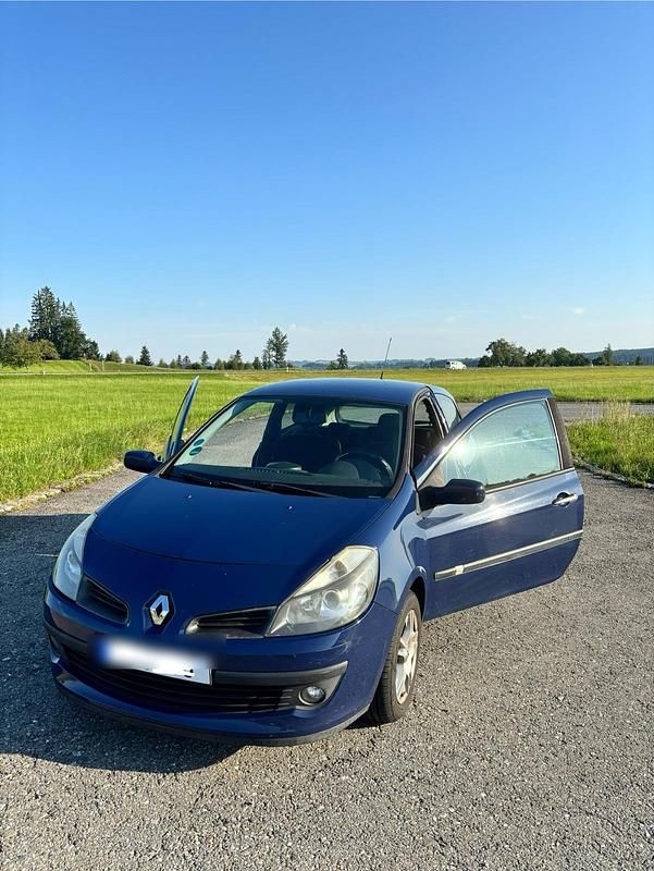 Blau Gebraucht 2007 Renault Clio II Kleinwagen | 1.099 € (Guter Preis) - Bild 1/4