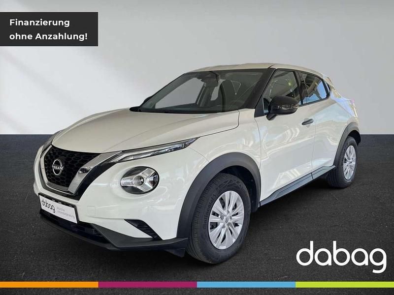 Solid white Gebraucht 2023 Nissan Juke Visia SUV | 15.975 € (Superpreis) - Bild 1/4