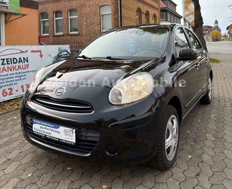 Schwarz Gebraucht 2011 Nissan Micra Acenta Kleinwagen | 5.300 € (Fairer Preis) - Bild 1/4