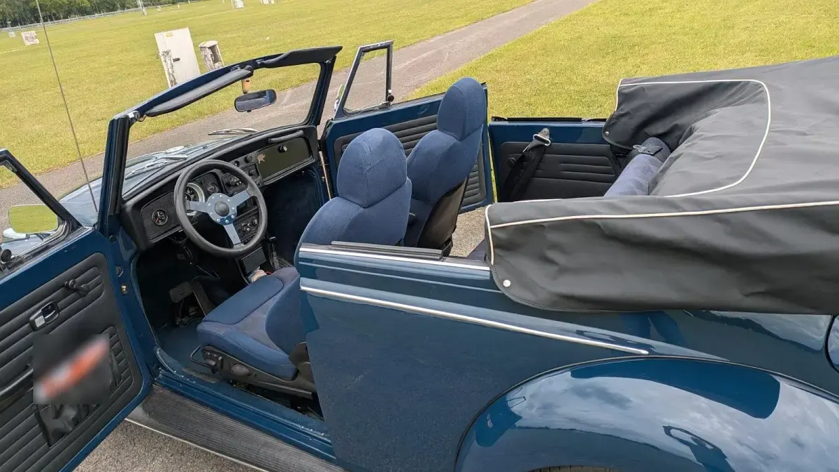 Gebraucht VW Käfer 54 PS (39 kW) 1970 Blau Cabrio