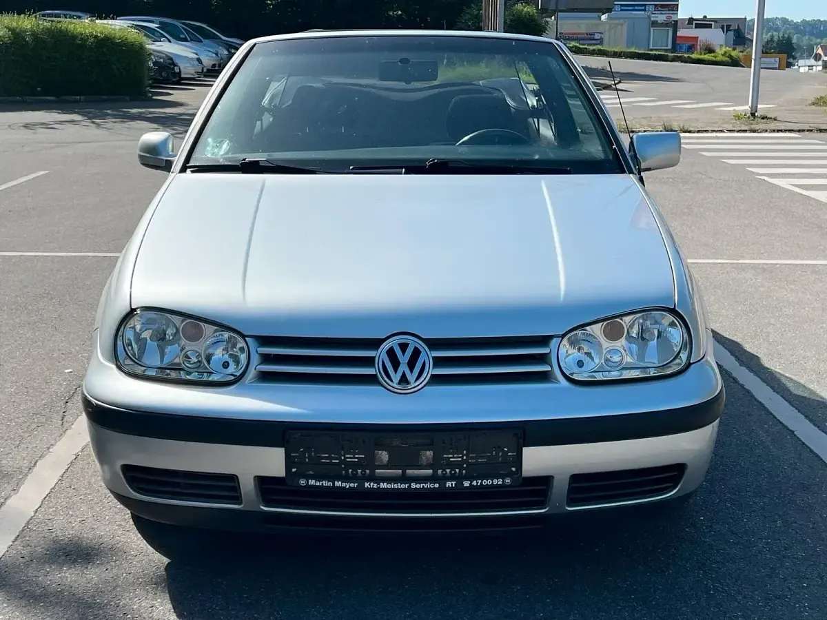 Gebraucht VW Golf 116 PS (85 kW) 2001 Silber Cabrio