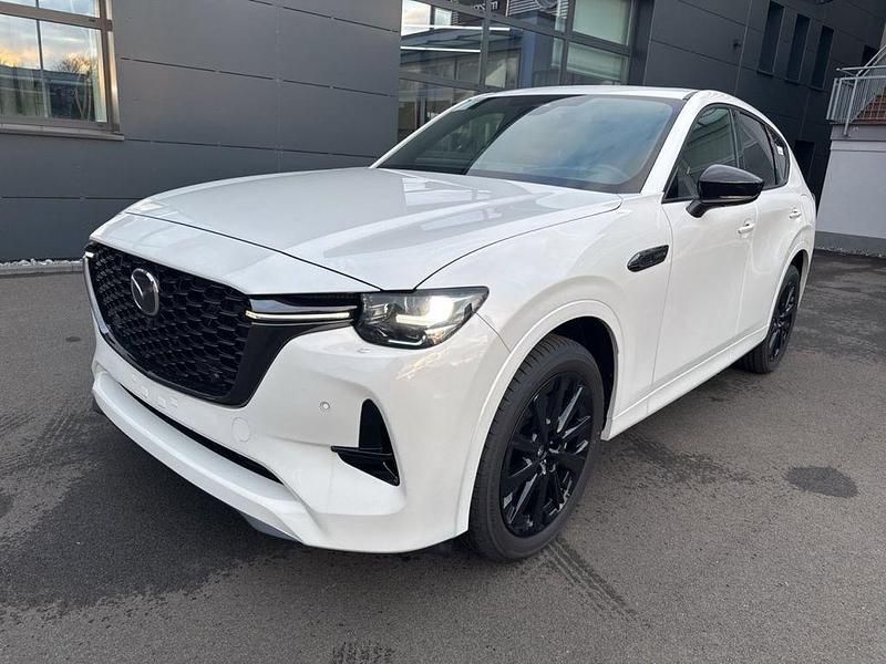 Rhodium white Neu 2025 Mazda CX-60 Homura-Line SUV | 48.450 € (Guter Preis) - Bild 1/4
