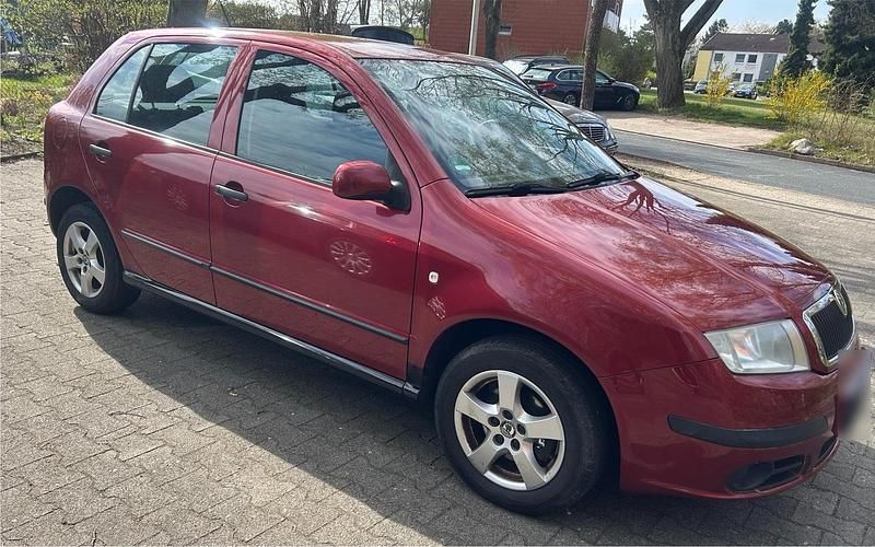 Gebraucht Skoda Fabia 80 PS (58 kW) 2005 Rot Limousine