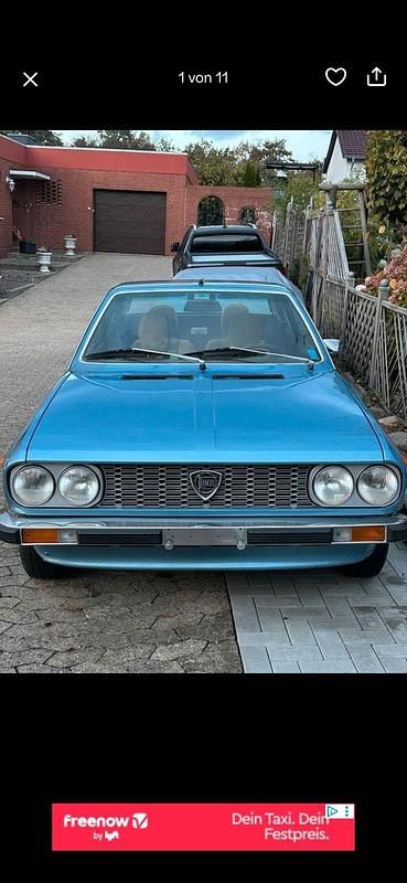 Blau Gebraucht 1977 Lancia Beta Coupé | 12.999 € - Bild 1/4