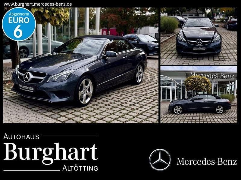 Tenoritgrau Gebraucht 2016 Mercedes E220 Cabrio | 23.900 € (Guter Preis) - Bild 1/4