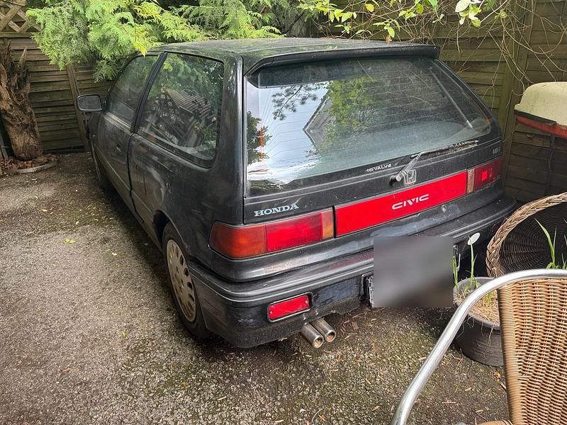 Grau Gebraucht 1990 Honda Civic Kombi | 900 € - Bild 1/4