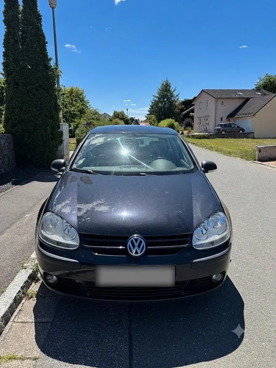 Gebraucht VW Golf V 102 PS (75 kW) 2007 Schwarz Kleinwagen
