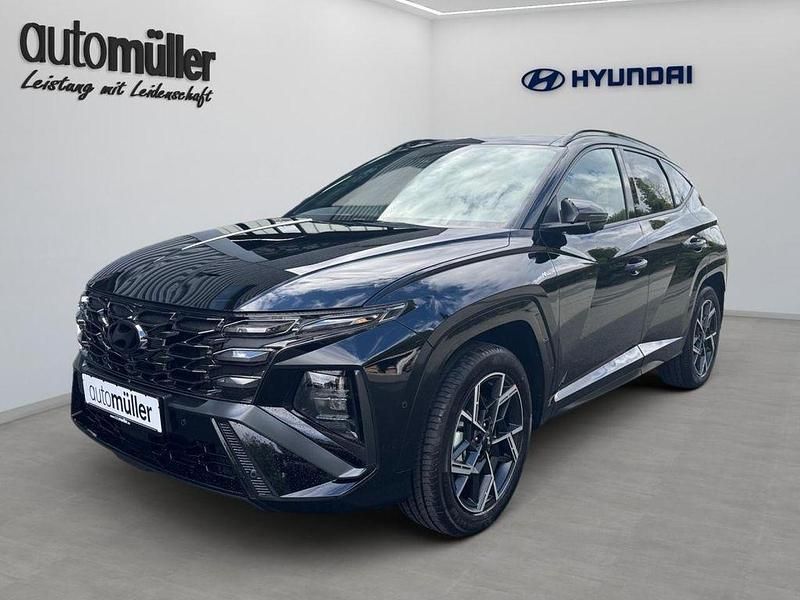 Schwarz Neu 2025 Hyundai Tucson N Line SUV | 48.888 € (Teuer) - Bild 1/4