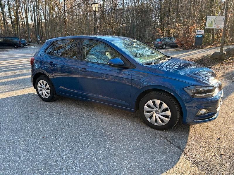 Gebraucht VW Polo Highline 116 PS (85 kW) 2018 Blau Kleinwagen