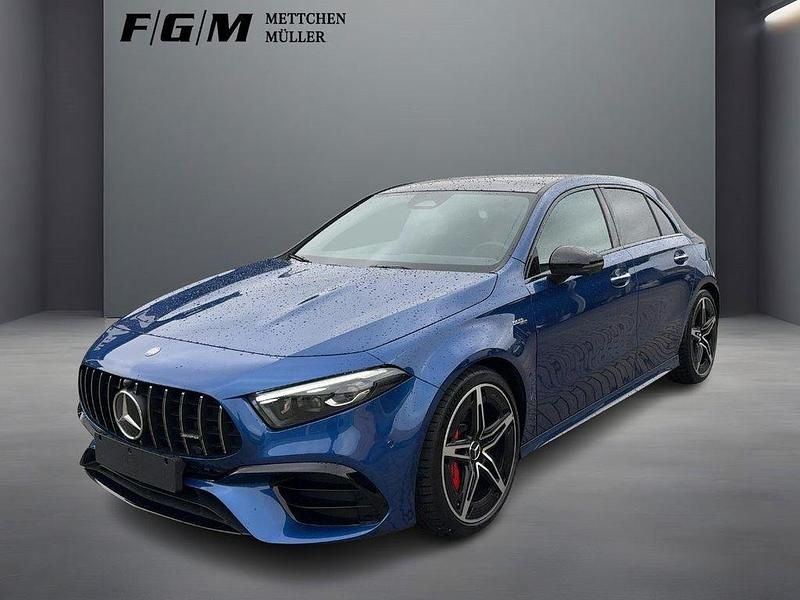 Lack spektralblau Gebraucht 2024 Mercedes A45 AMG AMG Limousine | 56.670 € (Fairer Preis) - Bild 1/4