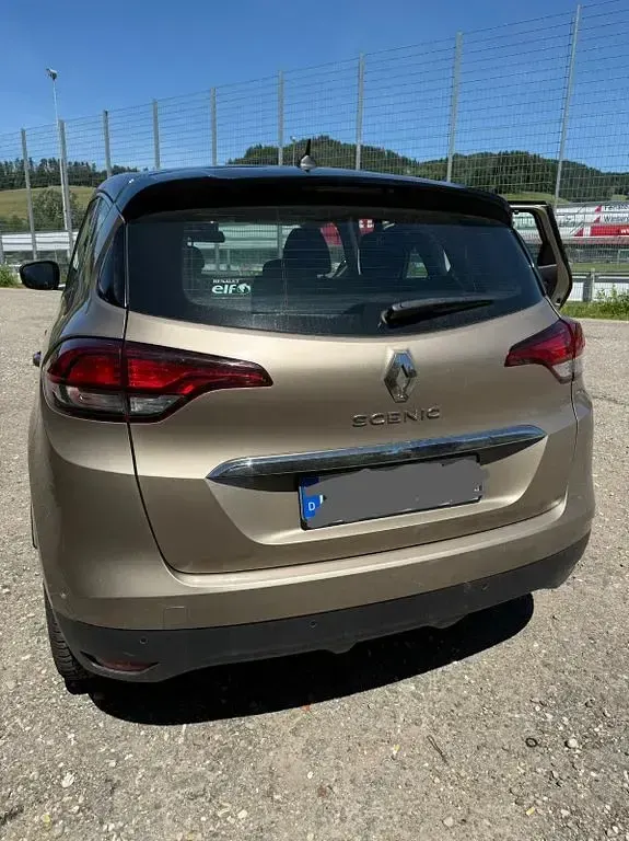 Gebraucht Renault Scénic III Intens 110 PS (80 kW) 2017 Beige Van / Kleinbus