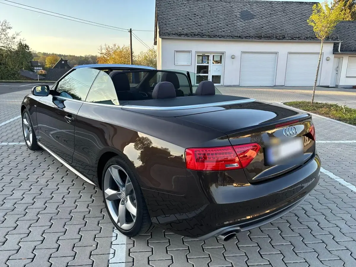 Gebraucht Audi A5 Cabriolet S-Line 177 PS (130 kW) 2016 Braun Cabrio