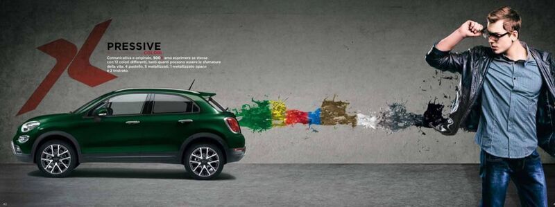 Grün Gebraucht 2015 Fiat 500X Pop Star SUV | 8.350 € (Fairer Preis) - Bild 1/4