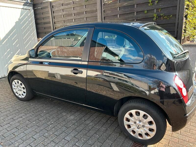 Schwarz Gebraucht 2009 Nissan Micra Kleinwagen | 1.099 € - Bild 1/4
