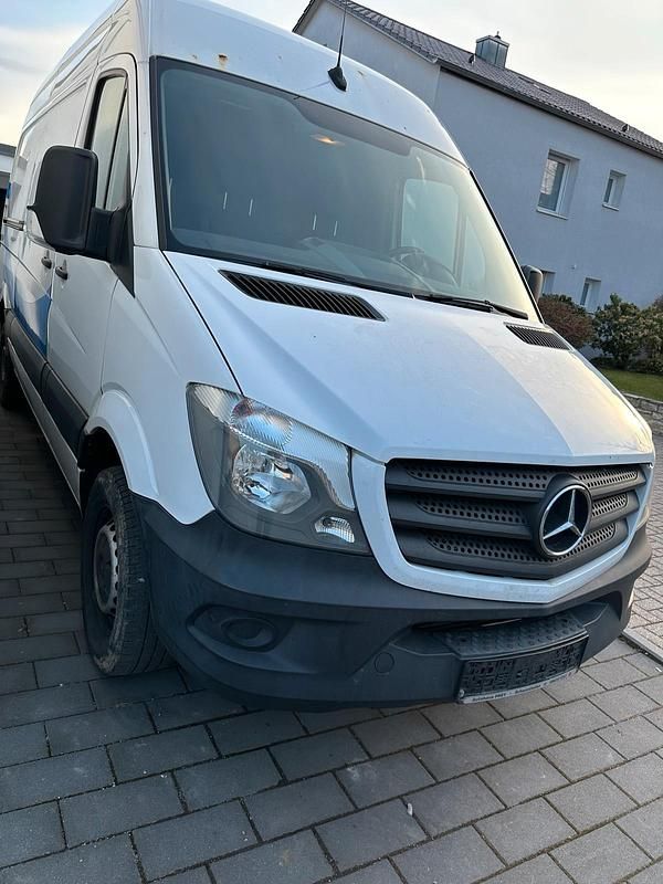 Gebraucht Mercedes Sprinter 163 PS (119 kW) 2018 Weiß Van