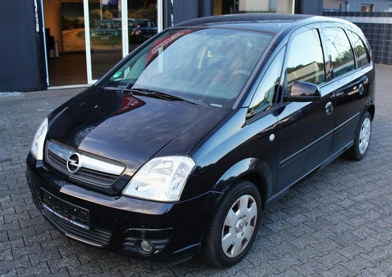 Saphirschwarz Gebraucht 2008 Opel Meriva Van / Kleinbus | 690 € (Superpreis) - Bild 1/4