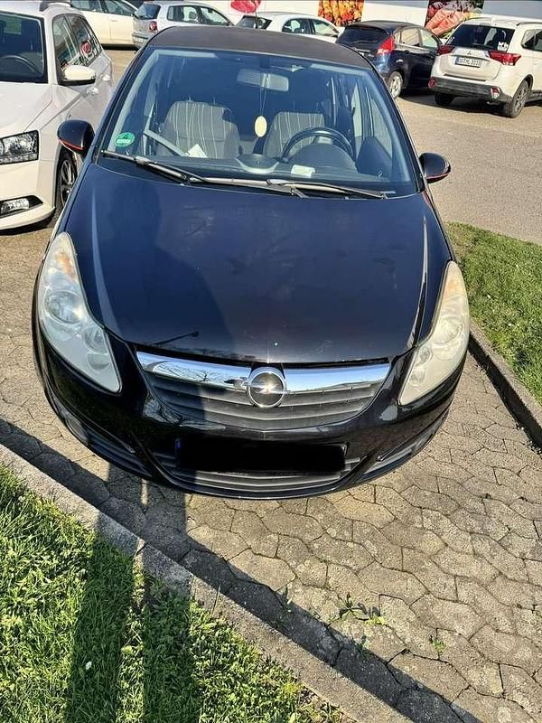 Gebraucht Opel Corsa 80 PS (58 kW) 2008 Schwarz Kleinwagen