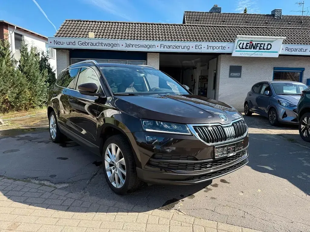 Gebraucht Skoda Karoq Style 150 PS (110 kW) 2019 Magneticbraunperleffekt SUV