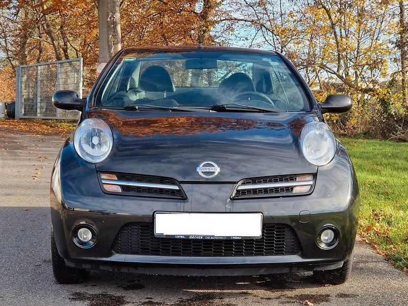 Schwarz Gebraucht 2006 Nissan Micra Cabrio | 1.950 € (Fairer Preis) - Bild 1/4